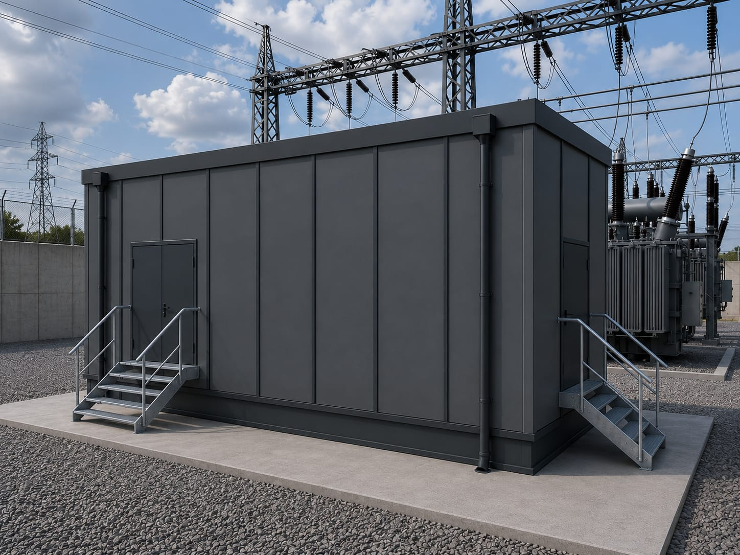 Nordic E-House | Prefabricated Power Substations